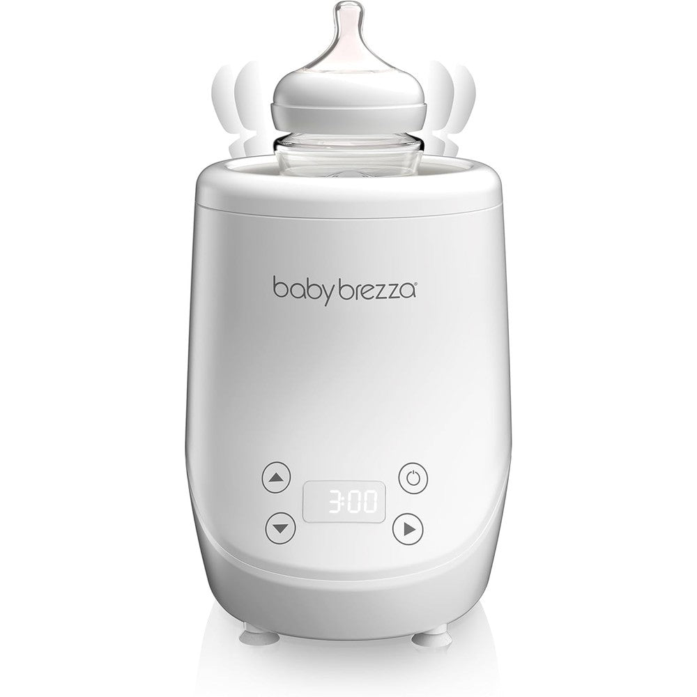 Baby Brezza AirSwirl Waterless Bottle Warmer front view