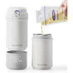 Wondborn portable bottle warmer front view for travel
