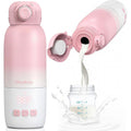 Umakep portable bottle warmer pink front view