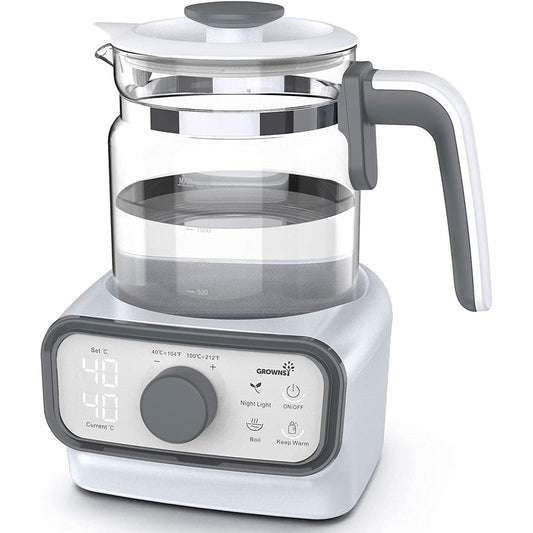 Grownsy baby instant warmer glass water boiler front view