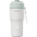 Papablic portable bottle warmer front view with digital display
