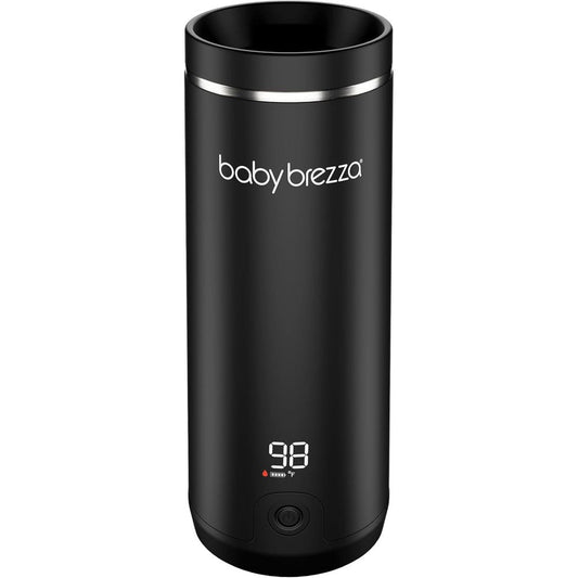 Baby Brezza SuperFast Portable Bottle Warmer front view black