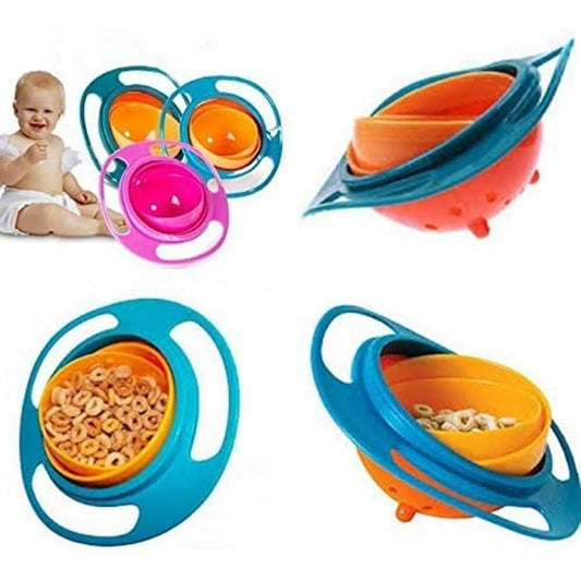 LiangTing spill resistant gyro bowl with lid front view