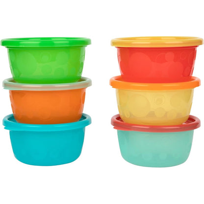 The First Years Take And Toss toddler bowls set front view