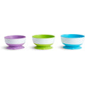 Munchkin Stay Put Suction Bowls set of 3 front view