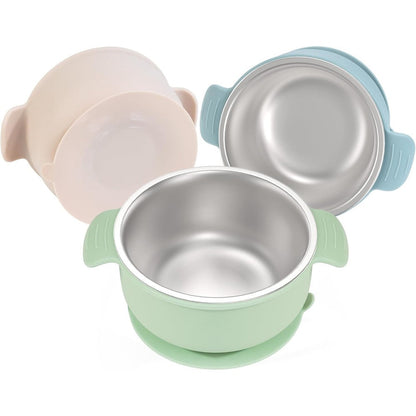 Bella's Friends stainless steel baby bowls set of three