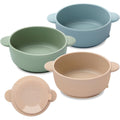 Eascrozn 3 pack baby suction bowls front view