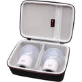 XANAD hard case for Momcozy wearable breast pump front view showing gray shockproof exterior