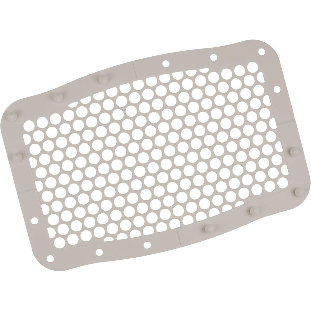 Dr. Brown's Silicone Dishwasher Bag front view showing gray mesh pouch for baby accessories.