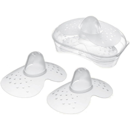 MAM Breastfeeding Nipple Shields 17mm front view in packaging
