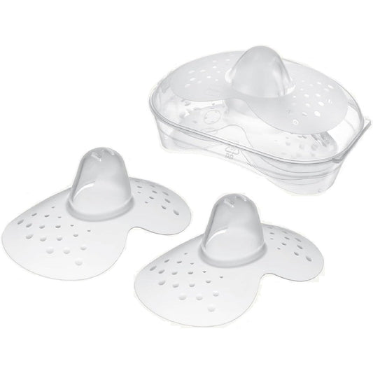 MAM Breastfeeding Nipple Shields 17mm front view in packaging