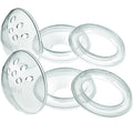 Medela TheraShells breast shells front view for nursing mothers