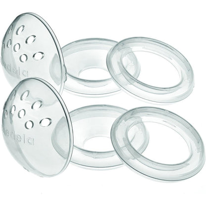 Medela TheraShells breast shells front view for nursing mothers