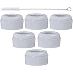 Pequeño replacement baby bottle ring collars front view