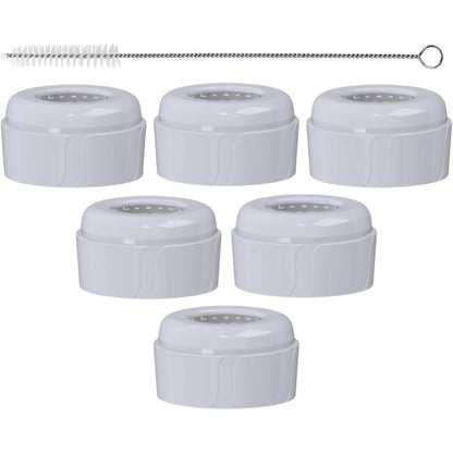 Pequeño replacement baby bottle ring collars front view