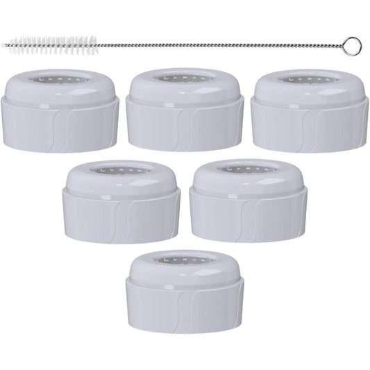 Pequeño replacement baby bottle ring collars front view