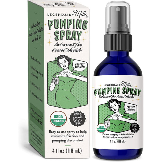 Legendairy Milk Pumping Spray 4 fluid ounces bottle front view