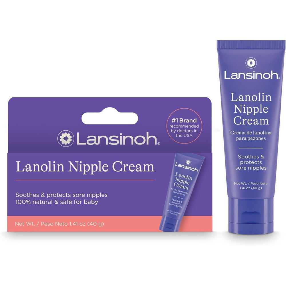 Lansinoh Lanolin Nipple Cream front view packaging