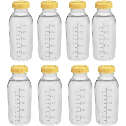 Medela Breastmilk Collection and Storage Bottles 8 Ounce front view