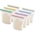 Nuliie silicone breastmilk storage bags set front view