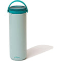 Willow portable breast milk cooler teal front view