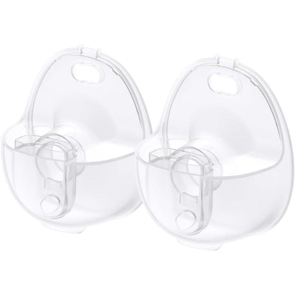 Eufy Original Milk Container 2-Pack front view for wearable pumps