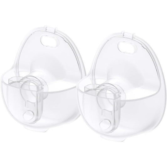 Eufy Original Milk Container 2-Pack front view for wearable pumps