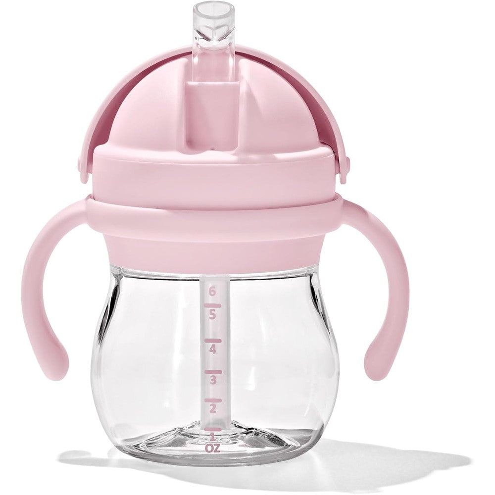 Oxo Tot Transitions Straw Cup Blossom front view