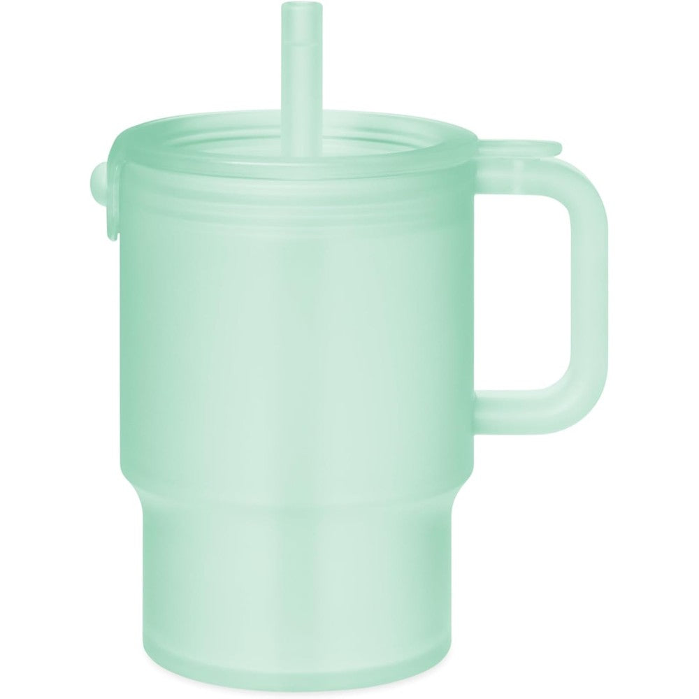 Olababy Clear Sense Silicone Tumbler Mint front view