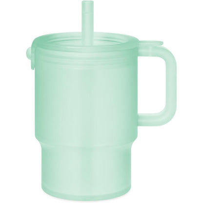 Olababy Clear Sense Silicone Tumbler Mint front view