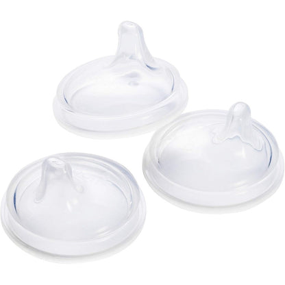 Boon NURSH silicone sippy cup lid pack front view premium transitional baby feeding accessory