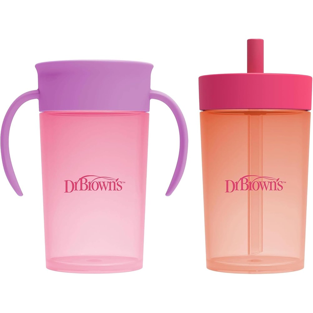 Dr. Brown's Milestones Straw to 360 training cup front view