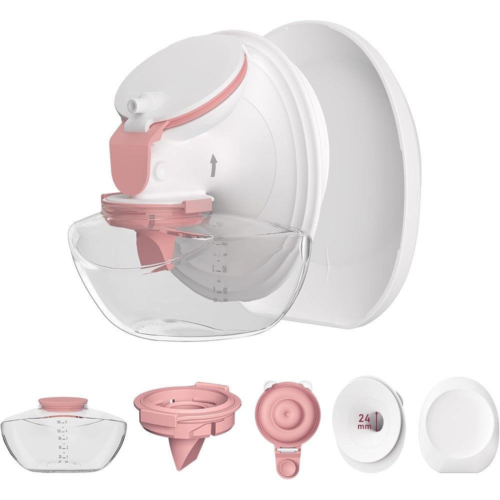 Momcozy M9 breast pump replacement 24mm flange and parts set