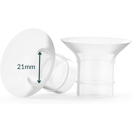 Ameda 21mm Breast Pump Flange Insert pair