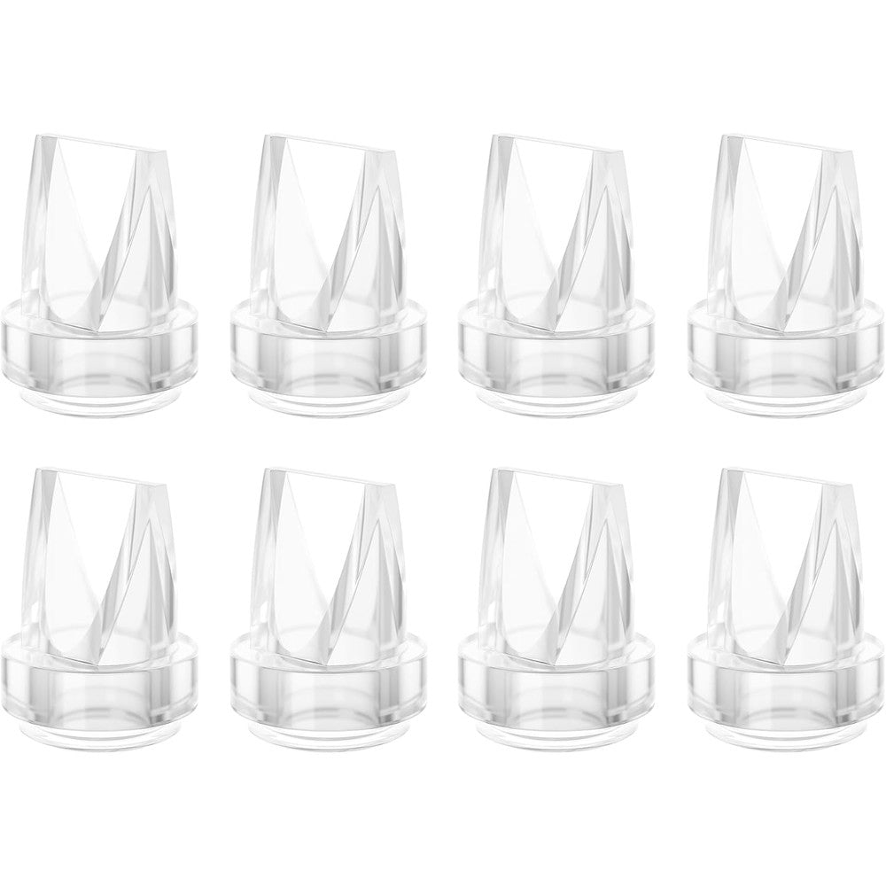 Tovvild 8 piece duckbill valves for breast pump front view