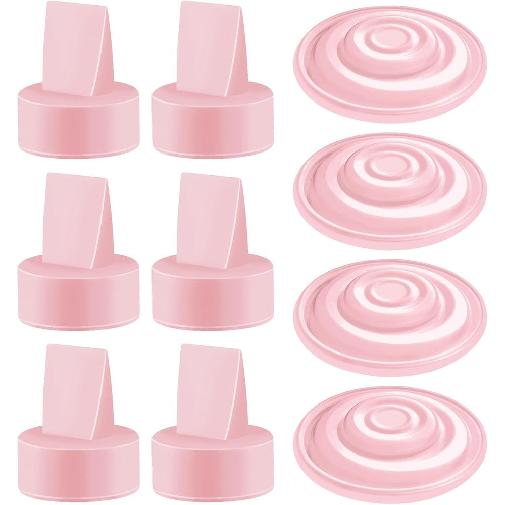 Maymom breast pump replacement valves and membranes front view
