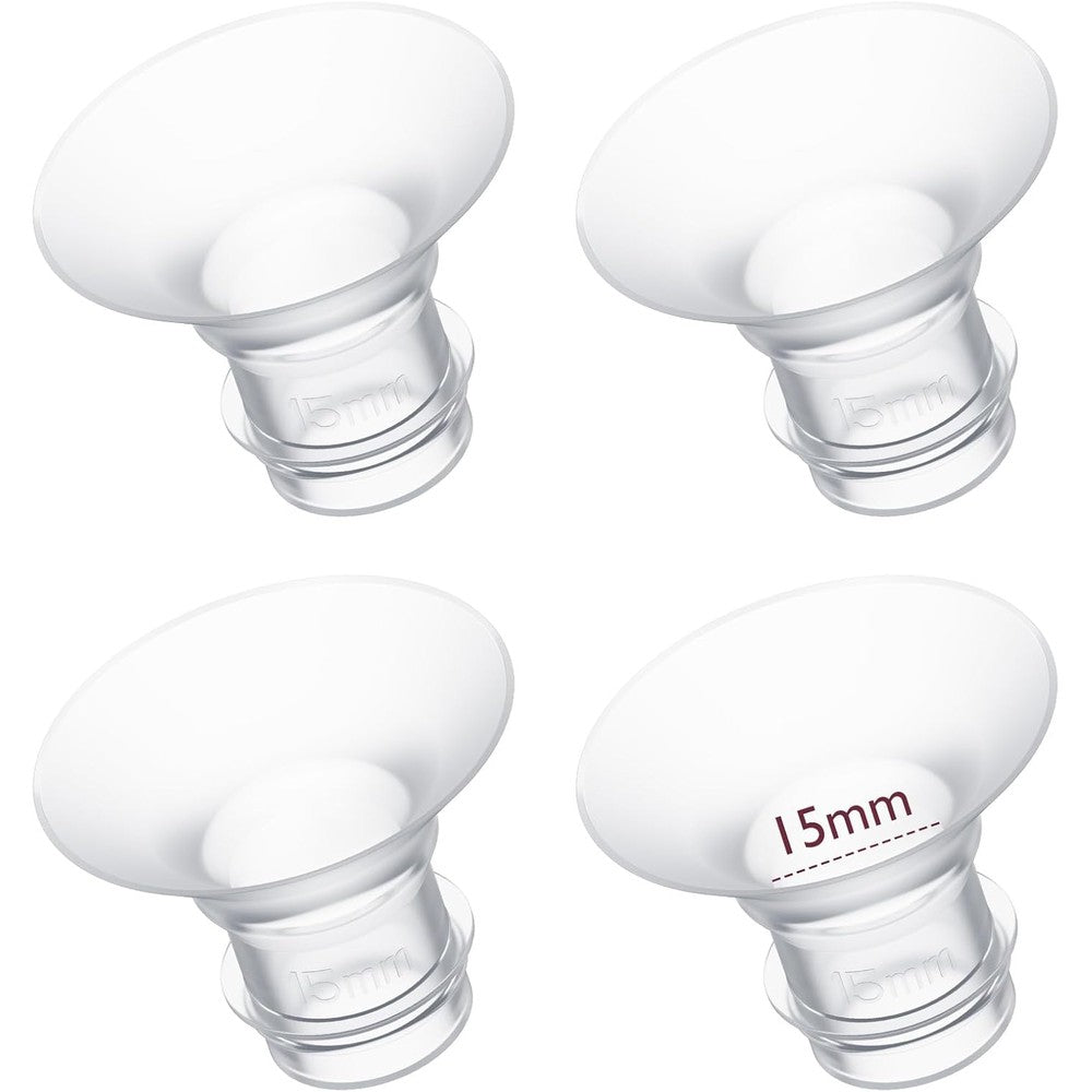 Momcozy 15mm flange insert set front view
