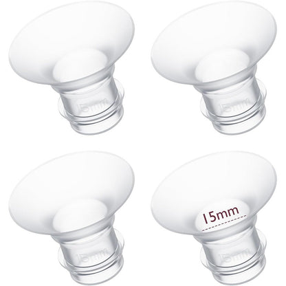 Momcozy 15mm flange insert set front view