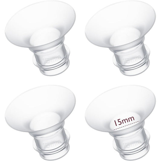 Momcozy 15mm flange insert set front view