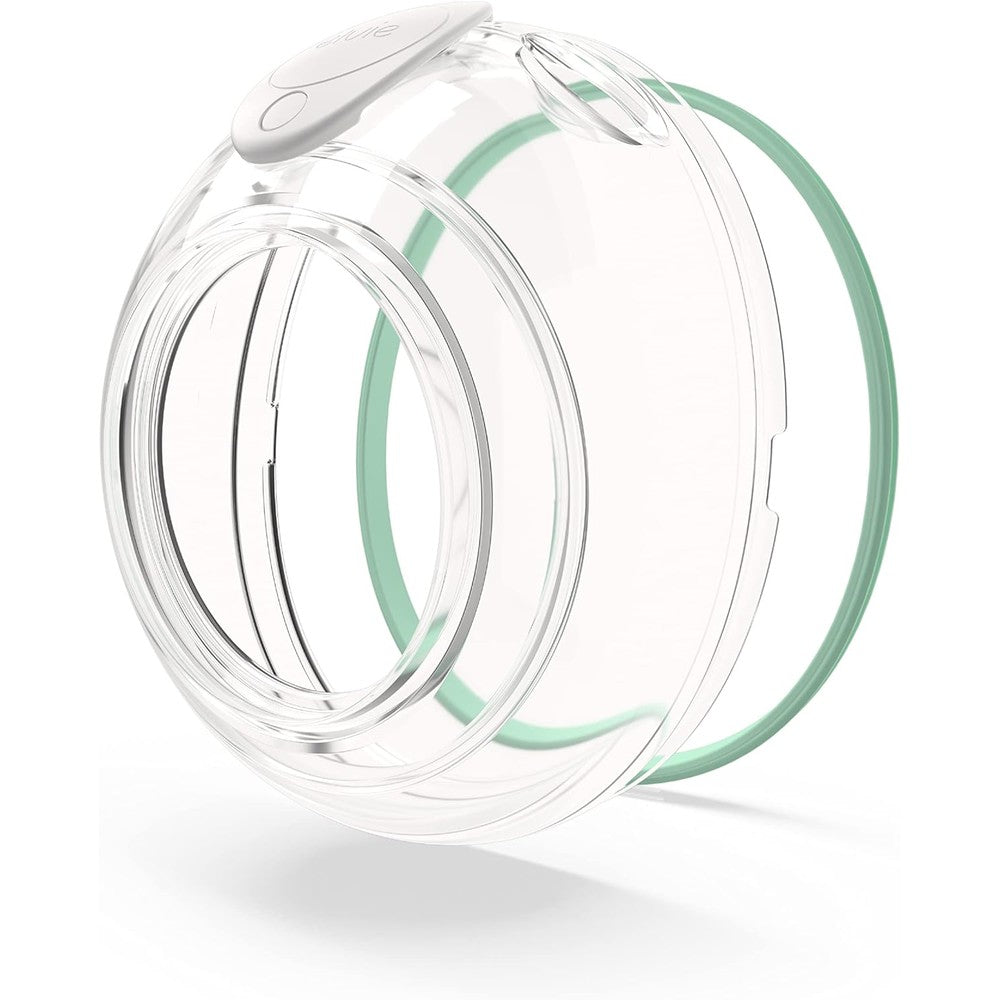 Elvie Stride breast pump collection cups front view