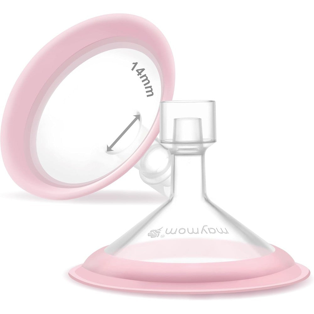 Maymom MyFit Pano Series 14mm breast shields front view