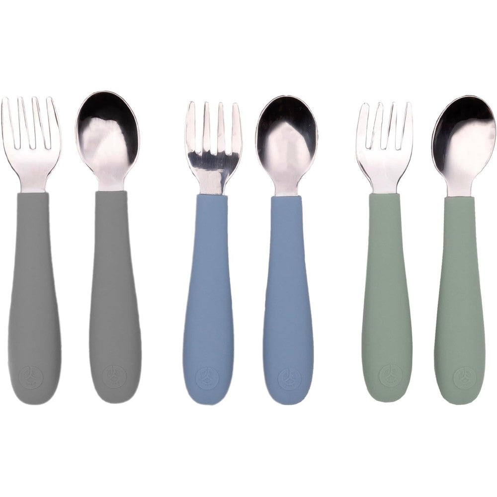 WeeSprout toddler utensils set front view
