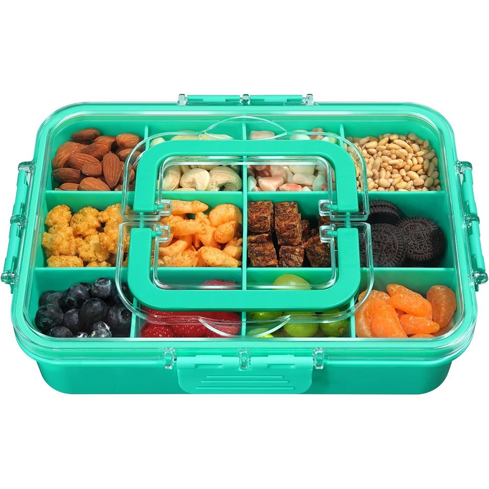 Xyptorix snack box container green front view