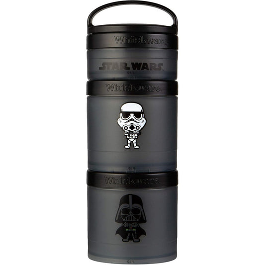 Whiskware Star Wars Stackable Snack Pack Darth Vader Storm Trooper front view