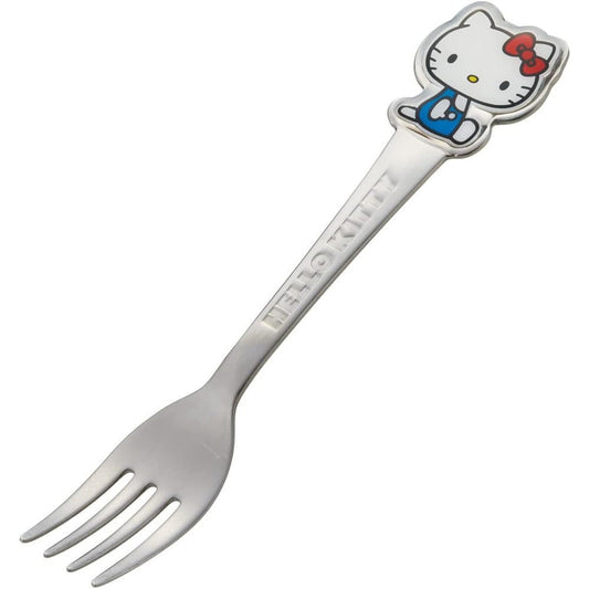 Skater Hello Kitty stainless steel children fork front view
