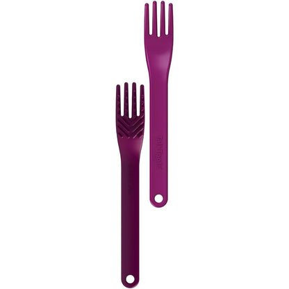 TalkTools Magenta Fork front view for oral therapy