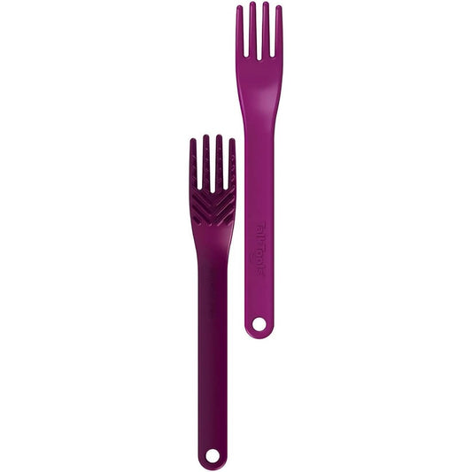 TalkTools Magenta Fork front view for oral therapy