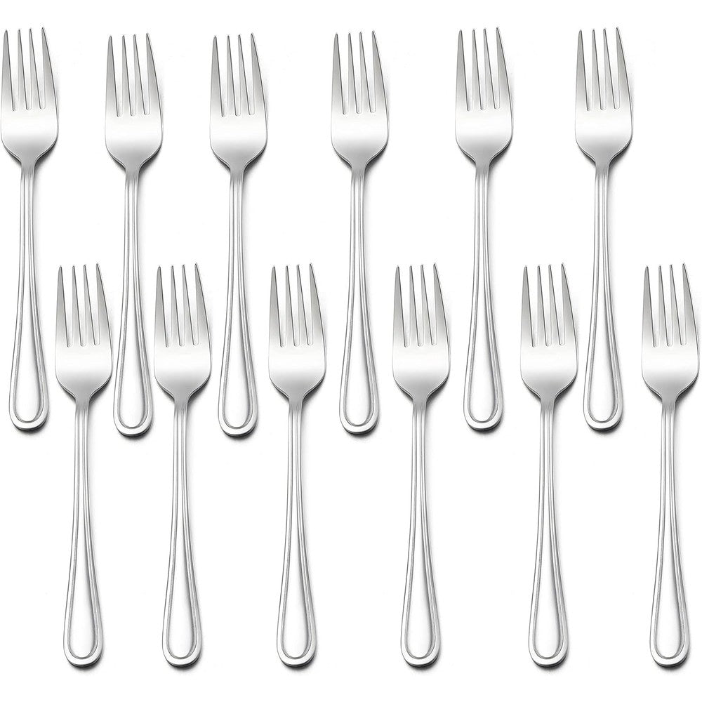 Lianyu 12 piece toddler fork set front view