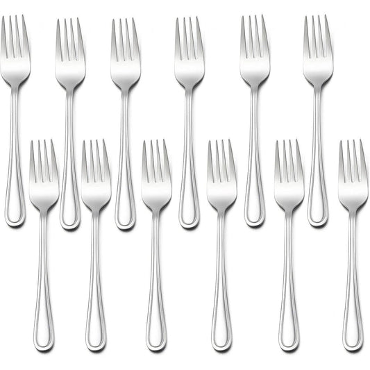 Lianyu 12 piece toddler fork set front view