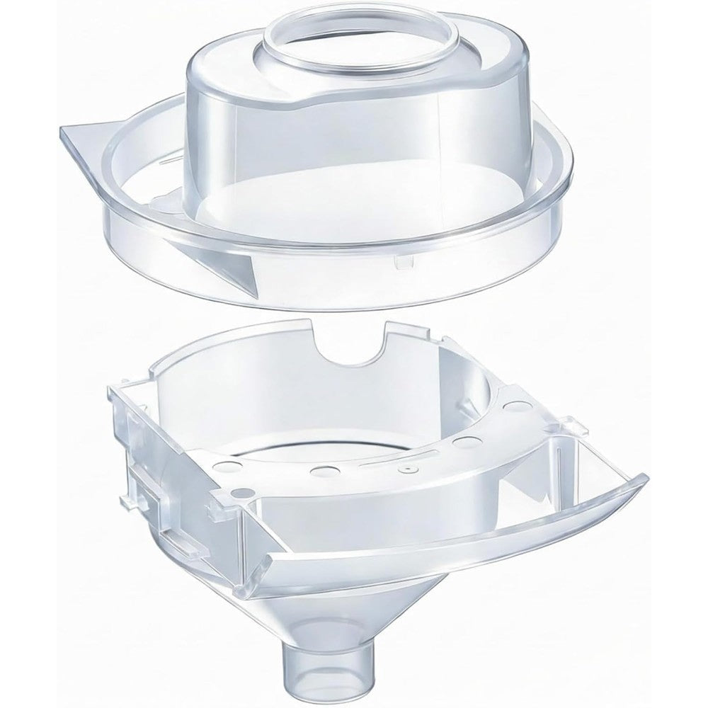Remerry replacement funnel and cover front view for formula dispenser